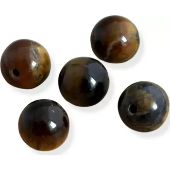 Drahý kámen Kulička tygřího oka 8mm -10 ks