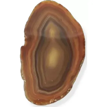 Drahý kámen Achát plátek přírodní nebarvený A23