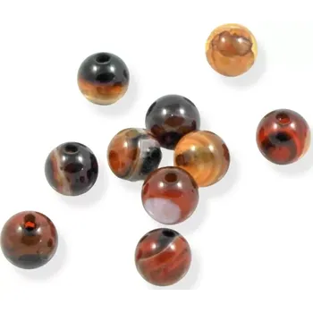 Drahý kámen Kulička sardonyxu 6mm - 10 ks