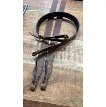 Příslušenství pro sportovní střelbu FORESTER - kožený řemen na zbraň barva Cognac