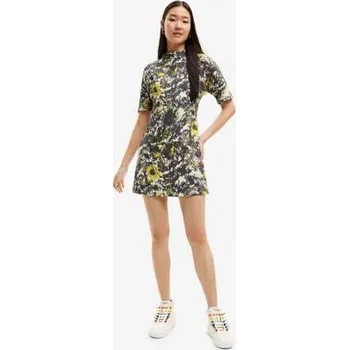 Dámské šaty šaty Desigual Mineral negro velikost M