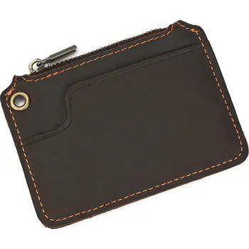 Outdoorové zavazadlo Pánská cardholder na zip Barva (Varianta): Tmavě hnědá