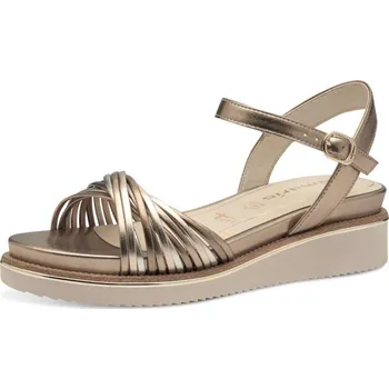 Dámské sandále Tamaris Dámské sandály TAMARIS 28218-44-988 zlatá S5 41