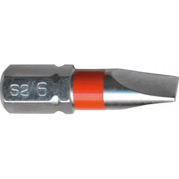 Bit Plochý bit SZ 1,2x6,5 mm 25 mm 1 kus ocel S2 premium