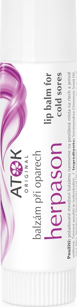 Original ATOK Balzám při oparech Herpason Objem: 6 ml