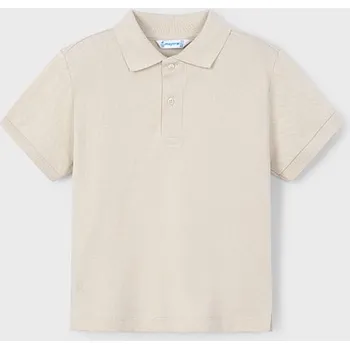 Chlapecké tričko Chlapecké polo triko s krátkým rukávem béžové Mayoral 150 Velikost: 2 roky (92 cm)