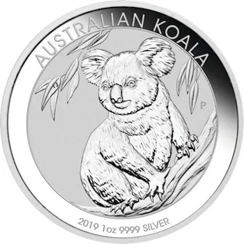 Stříbrná mince 1 Oz Koala 2019