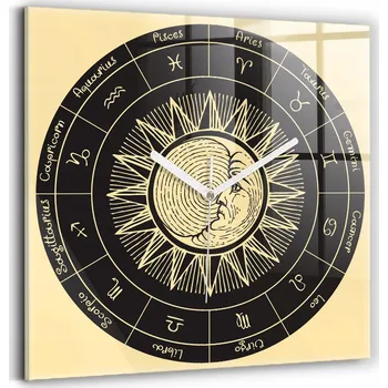 Hodiny Nástěnné hodiny WallFluent černé 30 cm