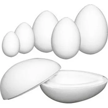 kreativní sada Polystyrénové vejce dvoudílné 15.5 cm