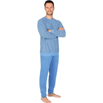 Pánské pyžamo Evona Pánské froté pyžamo P 1428 181 Velikost: L