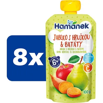 Hamánek Jablko s hruškou a batáty - 8 x 100 g