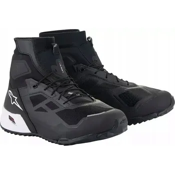 Moto oblečení Alpinestars CR-1 Boty Černá Bílá