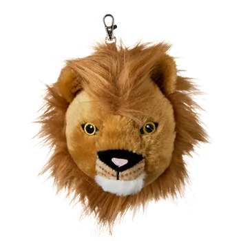 Školní batoh Ergobag Hangies - Plyšový přívěsek - Lev