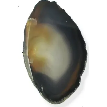 Drahý kámen Achát plátek přírodní nebarvený A14