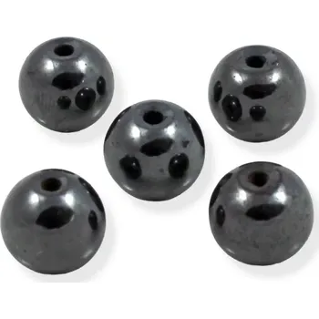 Drahý kámen Kulička hematitová 10mm - 2 ks