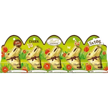 Čokoláda Lindt Zajíčci mini hořká čokoláda 50 g