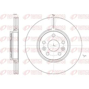 Brzdový kotouč Brzdový kotouč REMSA 61477.10