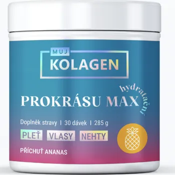 Speciální výživa MujKolagen Kolagen PROKRÁSU MAX Ananas, 271 g