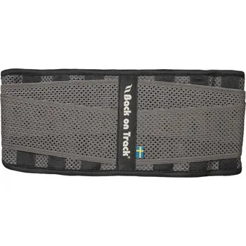 turistický návlek BACK ON TRACK Pás bederní Air Back on Track, černý XXL