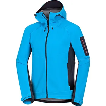 Pánská softshellová bunda Bunda softshellová Northfinder Brio Velikost: M tyrkysová