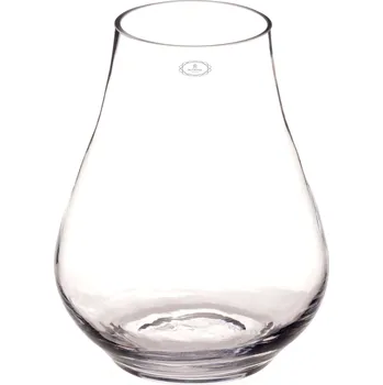 Váza Váza skleněná malá - tvar kapka, čirá.