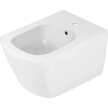 Klozet Deante Anemon, závěsný bidet 52 x 37 cm Rimfree, bílá, CDZ_6BPW