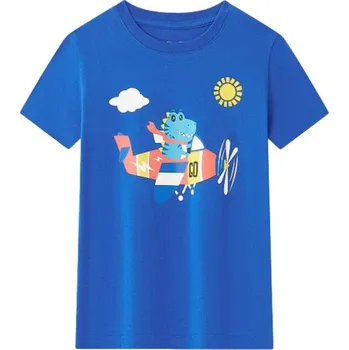 Chlapecké tričko CHLAPECKÉ TRIČKO modré Wolf S2504 (Chlapecké tričko krátký rukáv)