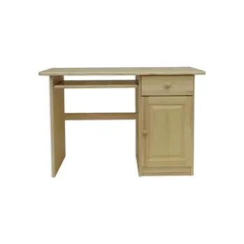 Psací stůl Dřevěný psací stůl STUDENT 3 PRAVÝ borovice masiv 115x75x55 cm