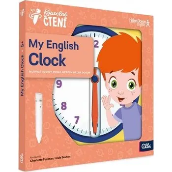 interaktivní kniha ALBI Kouzelné čtení Kniha My English Clock