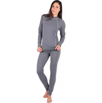 Dámské termoprádlo Evona Dámské termo spodky ISOLA šedé Velikost: XXL