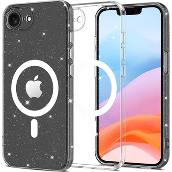 Pouzdro na mobilní telefon KRYT TECH-PROTECT FLEXAIR MAGSAFE IPHONE 16E GLITTER