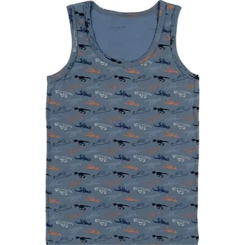 Evona Chlapecký nátělník se širokými ramínky F modrá Velikost: 134