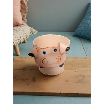 Květináč Sinsay - Květináč - pastelová růžová - 889FQ-03X - 889FQ-03X-ONE