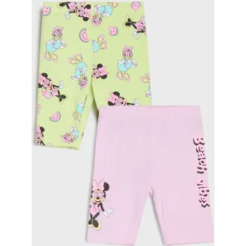 Sinsay - Sada 2 legín Minnie Mouse - růžová - 204EB-30X - 204EB-30X-110