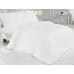 Brotex Prodloužené povlečení Satén 140x220, 70x90cm bílá