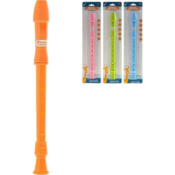 Hudební nástroj pro děti Flétna dětská plastová 31cm 4 barvy (hudební nástroje)