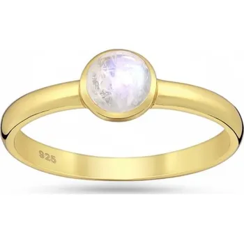 Prsten Stříbrný prsten Lunaria 54