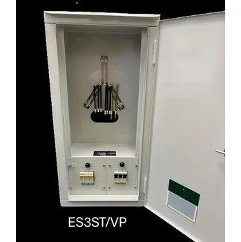 Rozvaděč Elektroměrový rozvaděč AROVA SERVIS ES/VP 3 25A/3 stojatý pro PRE šedý