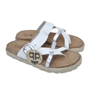 Dámské pantofle Yokono ARENA-003 bílá, vel. 42