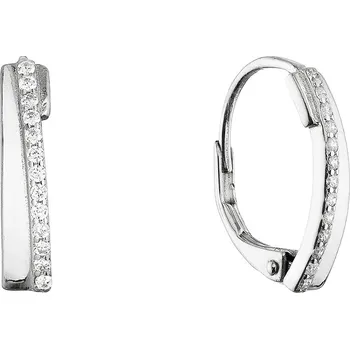 Náušnice Stříbrné visací náušnice 11672.1