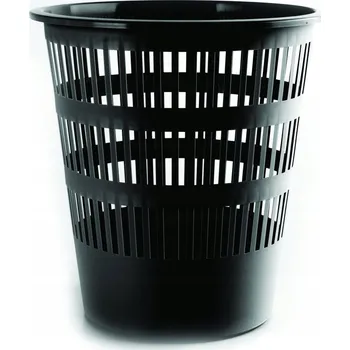 Odpadkový koš Plastový Odpadkový koš Donau 12 l černý