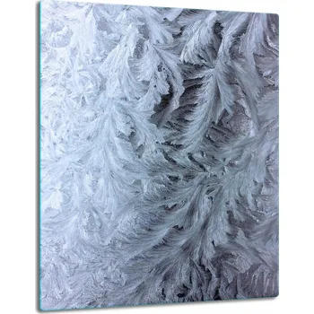 Kuchyňské prkénko SKLENĚNÁ DESKA PANEL DESKA 40x52 NÁMRAZA KUCHYNĚ Tvrzené Sklo 7v1