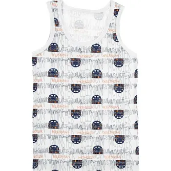 Evona Chlapecký nátělník se širokými ramínky G bílá Velikost: 134