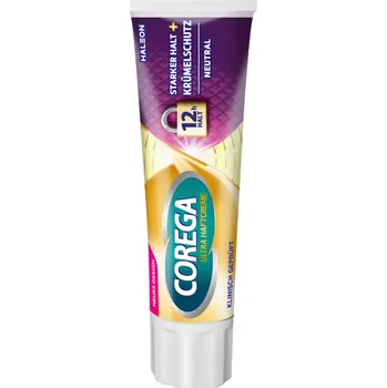 Péče o zubní náhradu Corega fixační krém silný Natural 40 g - originál z Německa
