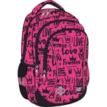 Volnočasový batoh St.RIGHT - LOVE, 3 komorový BP26, rozměry 39 x 27 x 17 cm