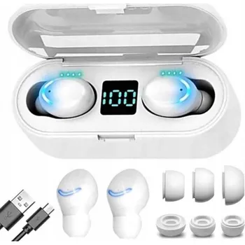 Sluchátka BEZDRÁTOVÁ SLUCHÁTKA TWS BTH-F9+-5C WIRELESS BT