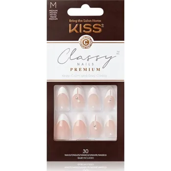 KISS Classy Nails Premium umělé nehty Highlights 30 ks