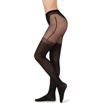 Dámské ponožky Evona Punčochové kalhoty s imitací podvazků ZARA Velikost: 176-108