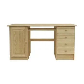 Psací stůl Masivní psací stůl MANAGER 2 PRAVÝ - 145x75x55 cm