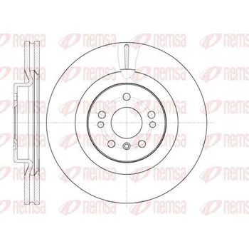 Brzdový kotouč Brzdový kotouč REMSA 61030.10